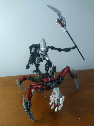Lego Bionicle Vezon And Fenrakk 8764