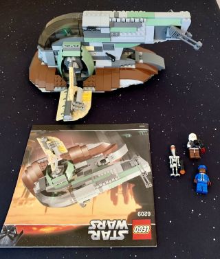 Lego Star Wars 6209 Slave I With Instructions