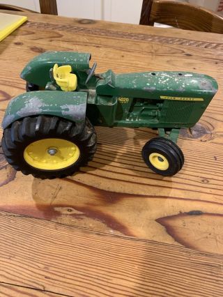 Vintage 1970s Ertl John Deere 5020 Tractor 1/16 Farm Toy