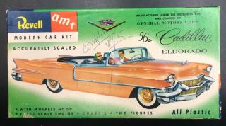 Revell H - 1200 1956 Cadillac Convertible 1955 Issue Vintage 1/32 Mcm