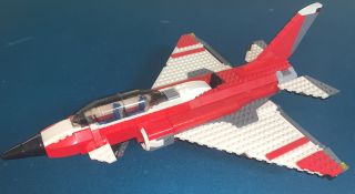 Lego Creator 5892 - Sonic Boom - Jet Plane - Red,  White,  Black