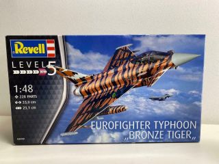 Revell 1:48 Scale Eurofighter Typhoon Bronze Tiger Model Jet Kit 03949
