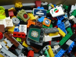 Lego 10 Pounds Of Lego Bulk Lbs Mixed Minifigure Parts -