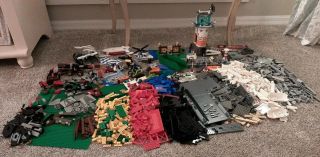 Lego Star Wars,  City,  Space,  Minifigure 14,  Lbs Bulk Box Loose Parts & Base Plates