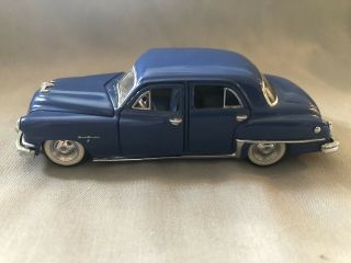 Franklin Desoto Firedome 1952 Blue 1/43 Scale Die - Cast No Box No