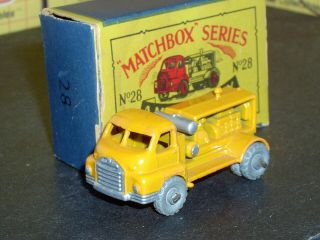Matchbox Lesney Bedford Compressor Lorry 28 A1 Org Mw D - C Sc4 Ex/nm Crafted Box