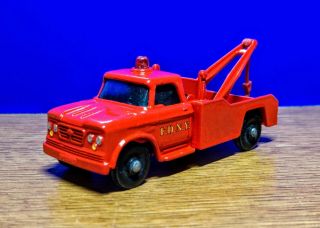 Matchbox Fire Fdny Lesney Dodge Wreck Truck Towtruck Wrecker Custom