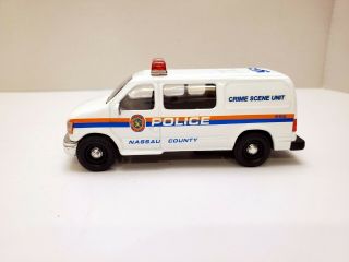 1/43 Custom Nassau County,  Ny Police Crime Scene Unit Van
