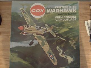Cox  Curtiss P - 40 Warhawk