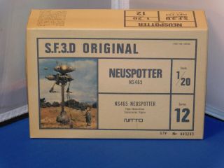 Njitto S.  F.  3.  D Neuspotter Ns465 Series 12 Model Kit Parts 1/20