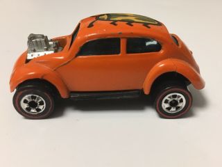 Redline Hot Wheels Custom Volkswagen “Orange Enamel W Bug Tampo” 3