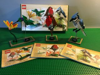 Lego Ideas Birds 100 Complete Set With Instructions And Box (21301)