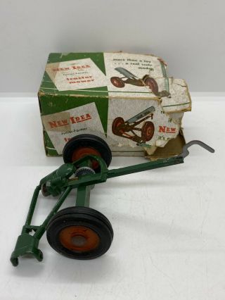 Old Farm House Find Vintage Idea Junior Farmer Tractor Mower Toy
