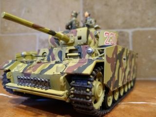 1:35 German Panzerkampfwagen Iii Ausf.  L Sd.  Kfz.  141/1 Built Tamiya.
