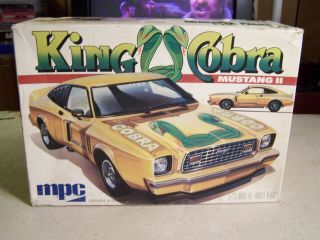Vintage Mpc 1977 Mustang 2 King Cobra
