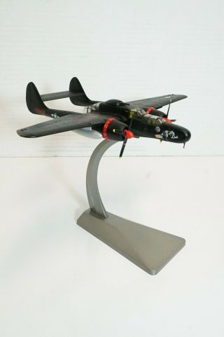 (s) Daron Worldwide P - 61 Black Widow Lady In The Dark Diecast Plane - Pre - Owned