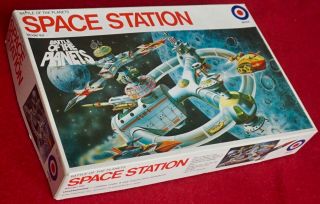 Entex Battle Of The Planets Space Station - 1978 - Cat.  8411 - Parts