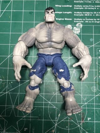 Marvel Legends Hasbro Fin Fang Foom Baf Savage Grey Hulk 6 " Inch Action Figure