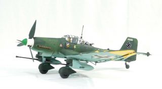 1/32 Hasegawa - Junkers Ju 87 G - 2 Stuka - Very Good Built & Airbrush Painted