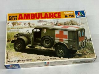 Italeri 1/35 Us Dodge Wc - 54 Ambulance,  Fine Kit.