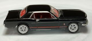 Johnny Lightning ‘65 Ford Mustang Gt Black 1/64 Diecast Loose White Lightning