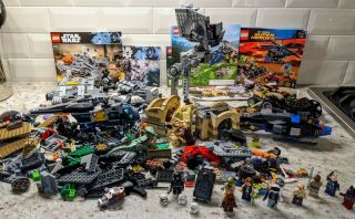 Bulk Legos 6.  5 Lbs.  Mostly Star Wars/jurassic Park.
