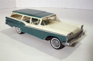 Dealer Promo Model Car - 1959 Ford Country Sedan Station Wagon - Sherwood Green