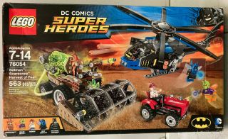 Lego Dc Heroes Batman Scarecrow Harvest Of Fear - (box Damage)