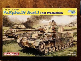 1/35 Dragon Pz.  Kpfw Iv Ausf J Last Production Includes Magic Tracks 6575