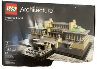 Lego Architecture 21017 Imperial Hotel Tokyo Japan 100 Complete