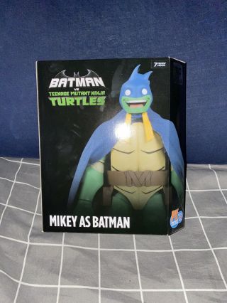 Sdcc 2019 Mikey As Batman Vs Teenage Mutant Ninja Turtles 6 " Action Figure