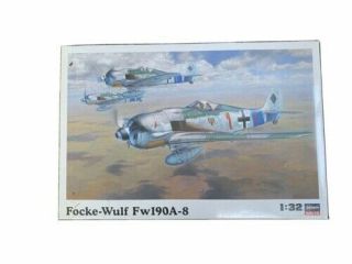 Hasegawa Focke - Wulf Fw190a - 8 Scale 1:32 Open Box Factory Parts