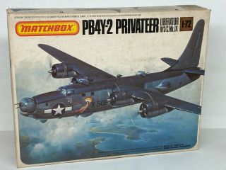 Matchbox 1/72 Pb4y - 2 Privateer/liberator Ry3 (c.  Mk.  Ix)