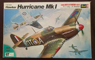 Vintage Revell 1/32 Hawker Hurricane Mk1 Model Kit H - 217 From Japan