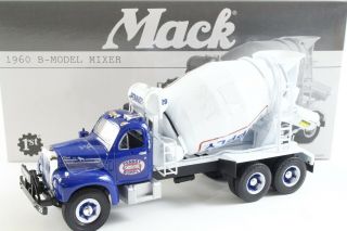 1960 Mack B - Model Cement Mixer Pennsy Supply First Gear 1:34 19 - 2750