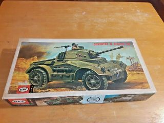 Vintage Collectible Upc Model Coventry Ii Armored Car Kit 5161 - 100