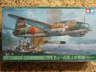1/48 Tamiya 49: G4m1 Type 11 Land Based Attack Bomber Betty