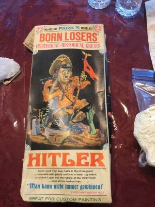 1989 Parks Plastics Born Losers Hitler Reissue Model Kit 801 - Aurora Monsters