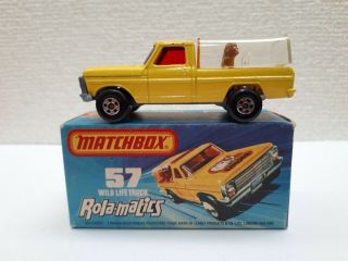 Matchbox Rolamatics - 57 Wild Life Truck