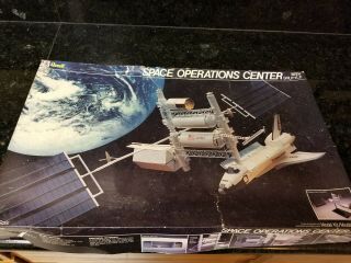 Revell Space Operations Center W/ Shuttle & Satellites 1/144 Scale Model Kits