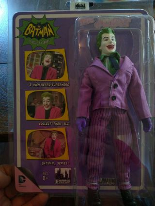 Joker Figures Toy Company Batman Classic 66 Series 1 Action Figure Nib