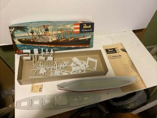 Vintage Revell C - 3 Freighter Hawaiian Pilot Model Sea Ship Boat Kit Set Rare