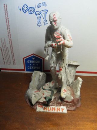 Aurora Model Kit The Mummy 1963 Built And Painted No Box.