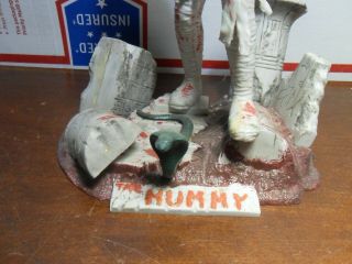 AURORA MODEL KIT THE MUMMY 1963 BUILT AND PAINTED NO BOX. 2