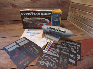 Vintage 1977 Revell Good Year Blimp Snap Model Kit -