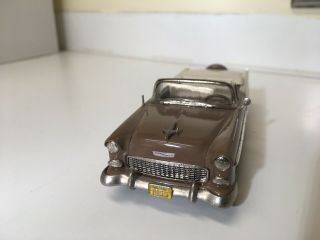 1955 Chevrolet Bel Air 1/43 Scale White Metal Model Car By Motor City Usa