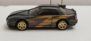 Hot Wheels Nissan Silvia S13 Unspun Gold Cyclone Real Riders Dark Grey