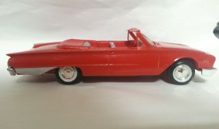 Amt 1960 Ford Sunliner Convertible True Promo Car With Plastic Chassis