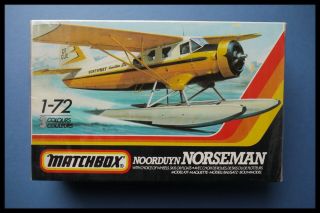 Vintage Matchbox Noorduyn Uc - 64a Norseman 1:72 Model Kit
