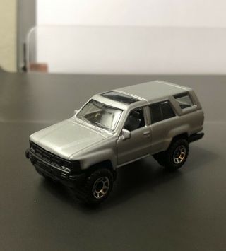 Matchbox 1985 Toyota 4runner Custom Painted Silver Loose 4x4 Off Road Suv